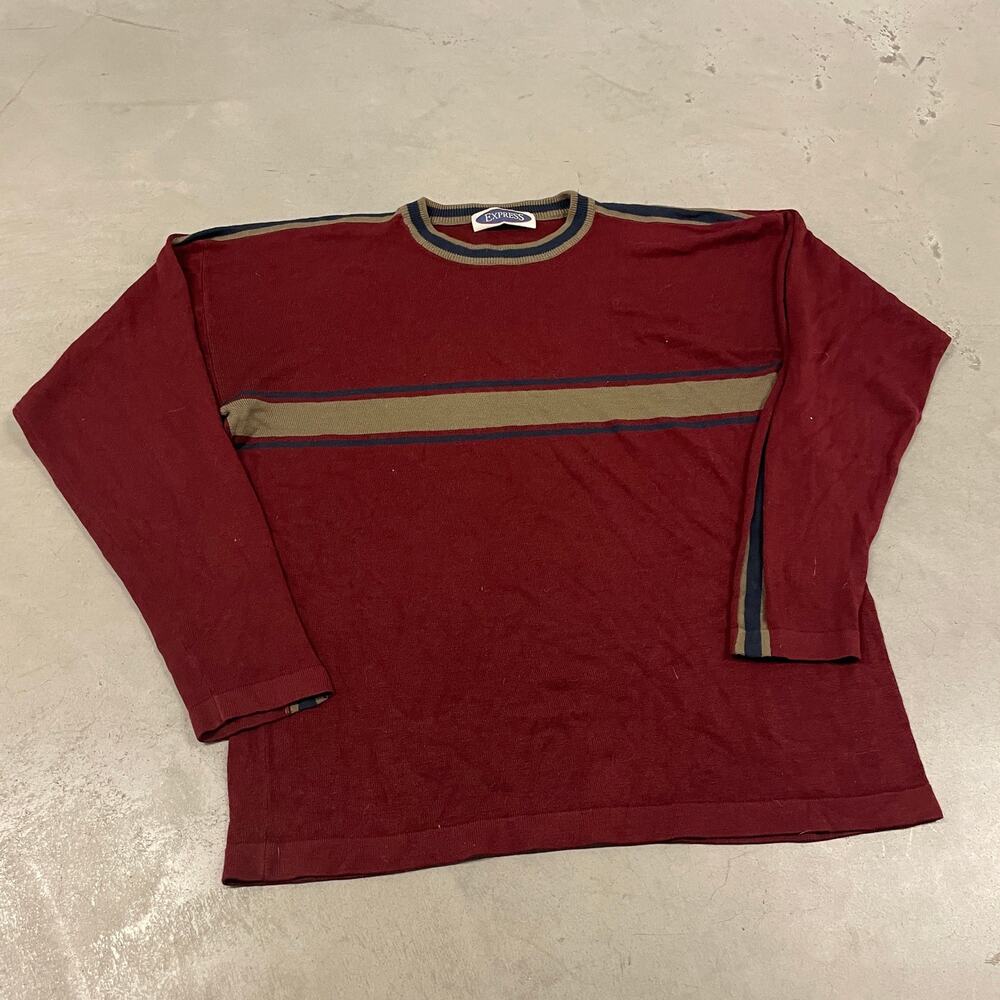 Y2K express striped essential t-shirt